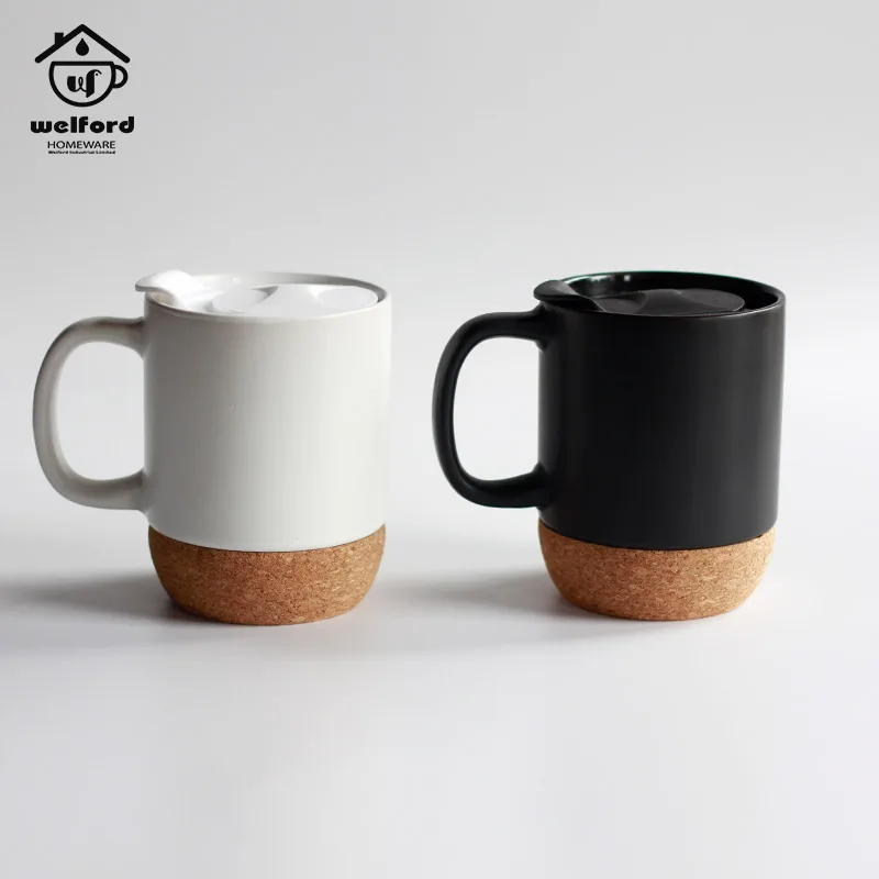 
Welford Wholesale White Reusable Tea Milk Custom Logo Porcelain Cappuccino Cup Ceramic Coffee Mug 