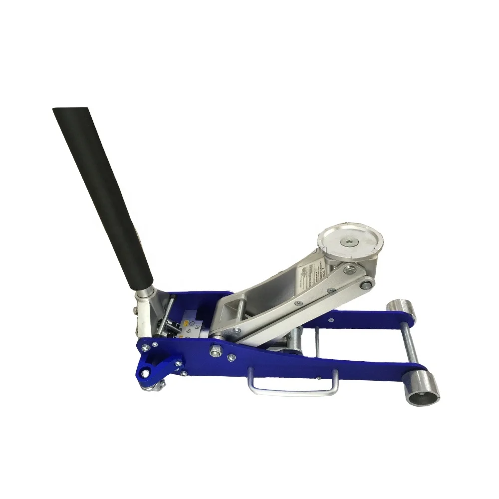 2T Aluminum steel low profile floor jack trolley jack