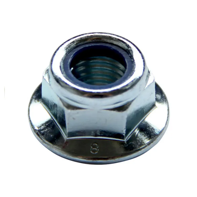 DIN 6926 Class8 Nylon Insert Hex Hexagon Flange Lock Nuts M5-M20