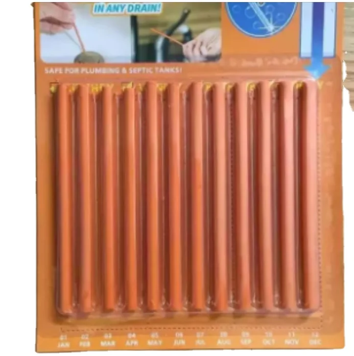 High Quality Drain Cleaner Stick Keeps Drains And Pipes Clear Odor Free Sink Cleaner Sewer Cleaning Rod