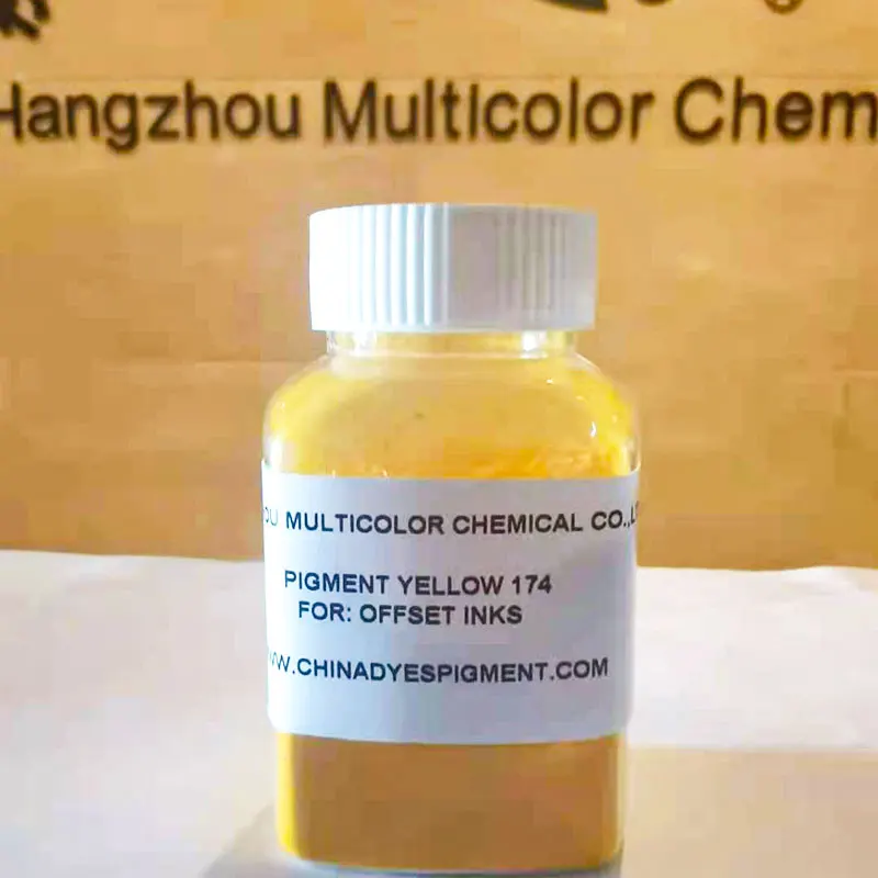 Organic Automotive Coating Pigment Yellow SF Ink CI No.PY174 Pigment Yellow 174 Chameleon Pigment