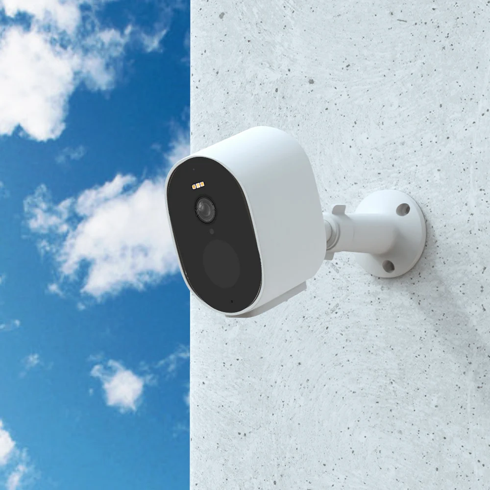 waterproof micro SD card Tuya full color light vision outdoor camera