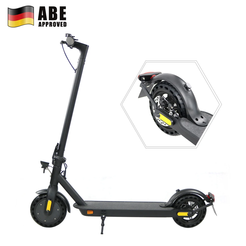 Germany ABE Standard Approved 8.5 inch 2 Wheel 36V 350W Electric Scooter for Adult