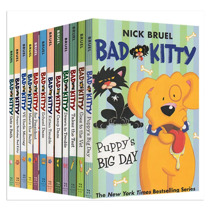 Набор книг «Bad kitty» 12 Ник