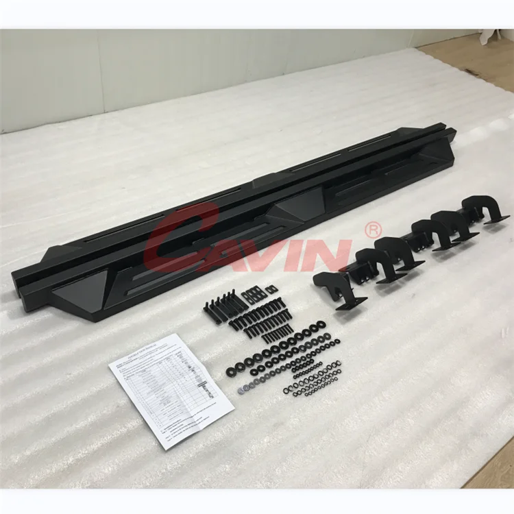 Best Quality Universal Steel Running Boards Side Step For 4x4 Pick Up Truck Toyota Tacoma