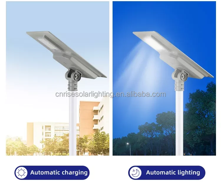 High Quality Die Cast Aluminium Pole Outdoor Road Highway Project 100 200 300 400 Watts Remote Controller Solar Street Lights