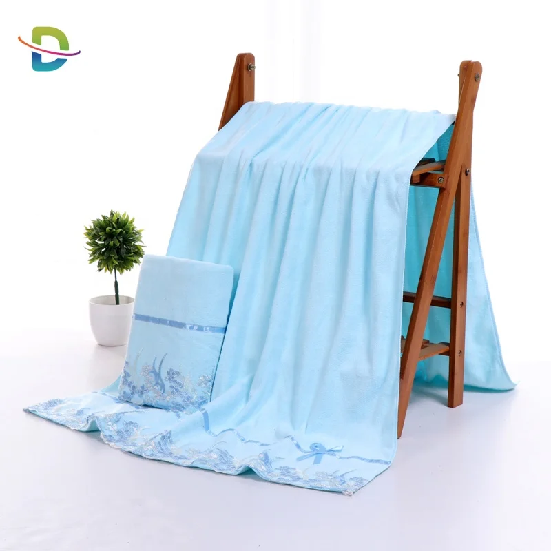 70x140cm soft bath towel quick dry custom silk-priting microfiber bath towel