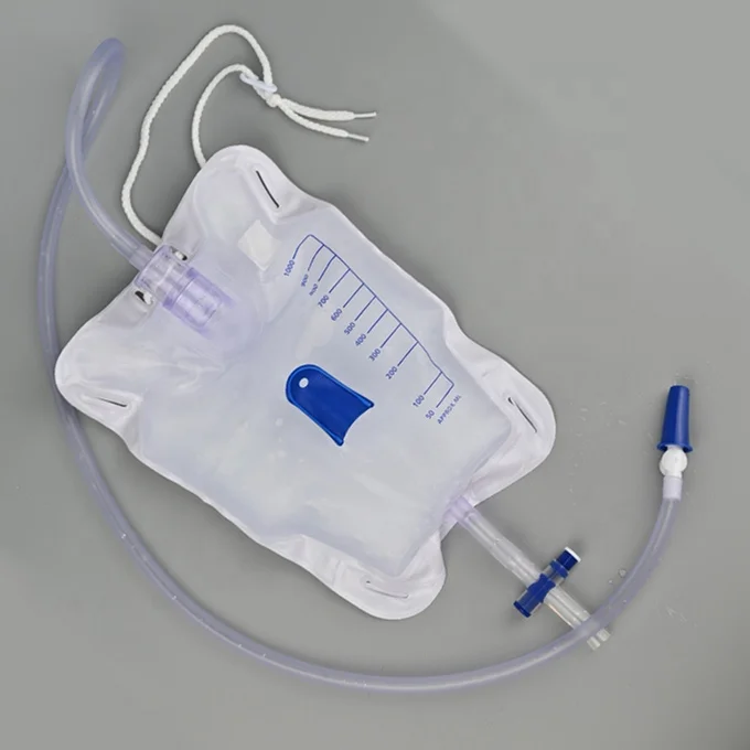 CONOD Luxury urine bag Medical Disposable urine bags 1000ml for women
