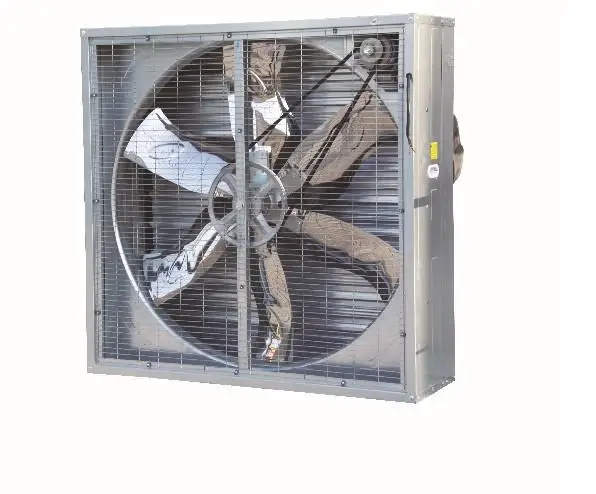 
HLF series galvanized sheet push pull fan ventilation and cooling equipment for livestock farms flower greenhouse air cooler 