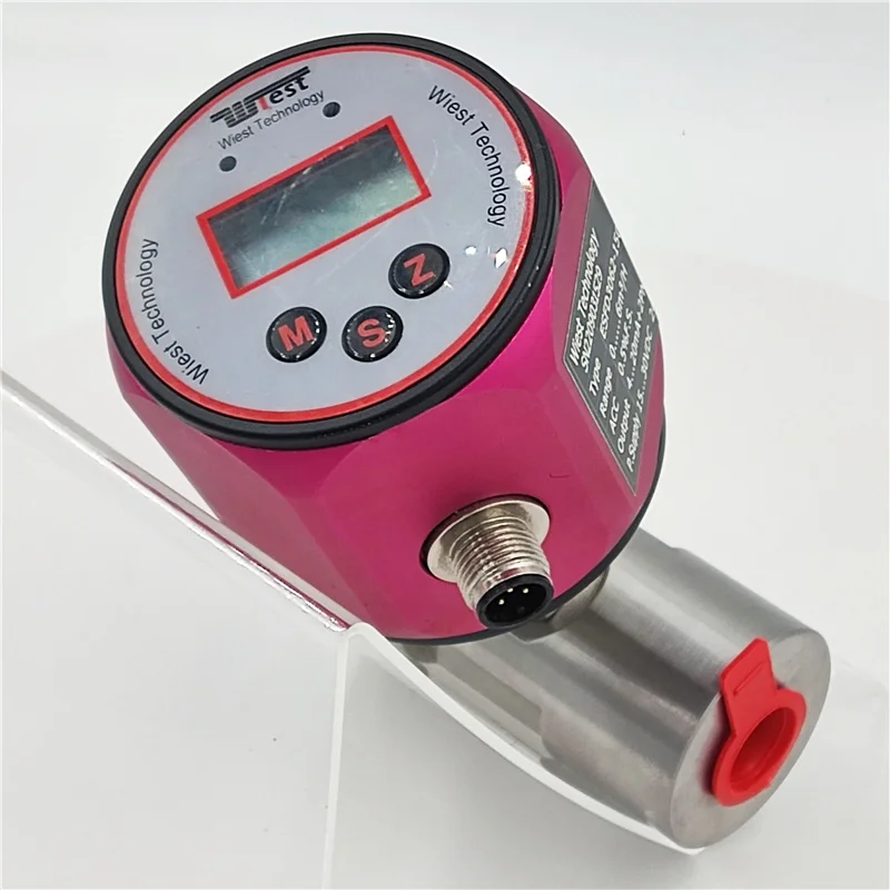 High pressure electronic digital  pulser diesel fuel type  liquid oil milk beer turbine flow meter orifice plate flow meter