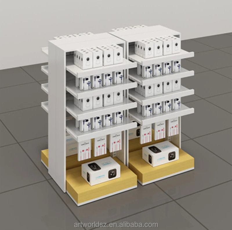 Smart Home accessories display furniture customized design display shelves for showroom