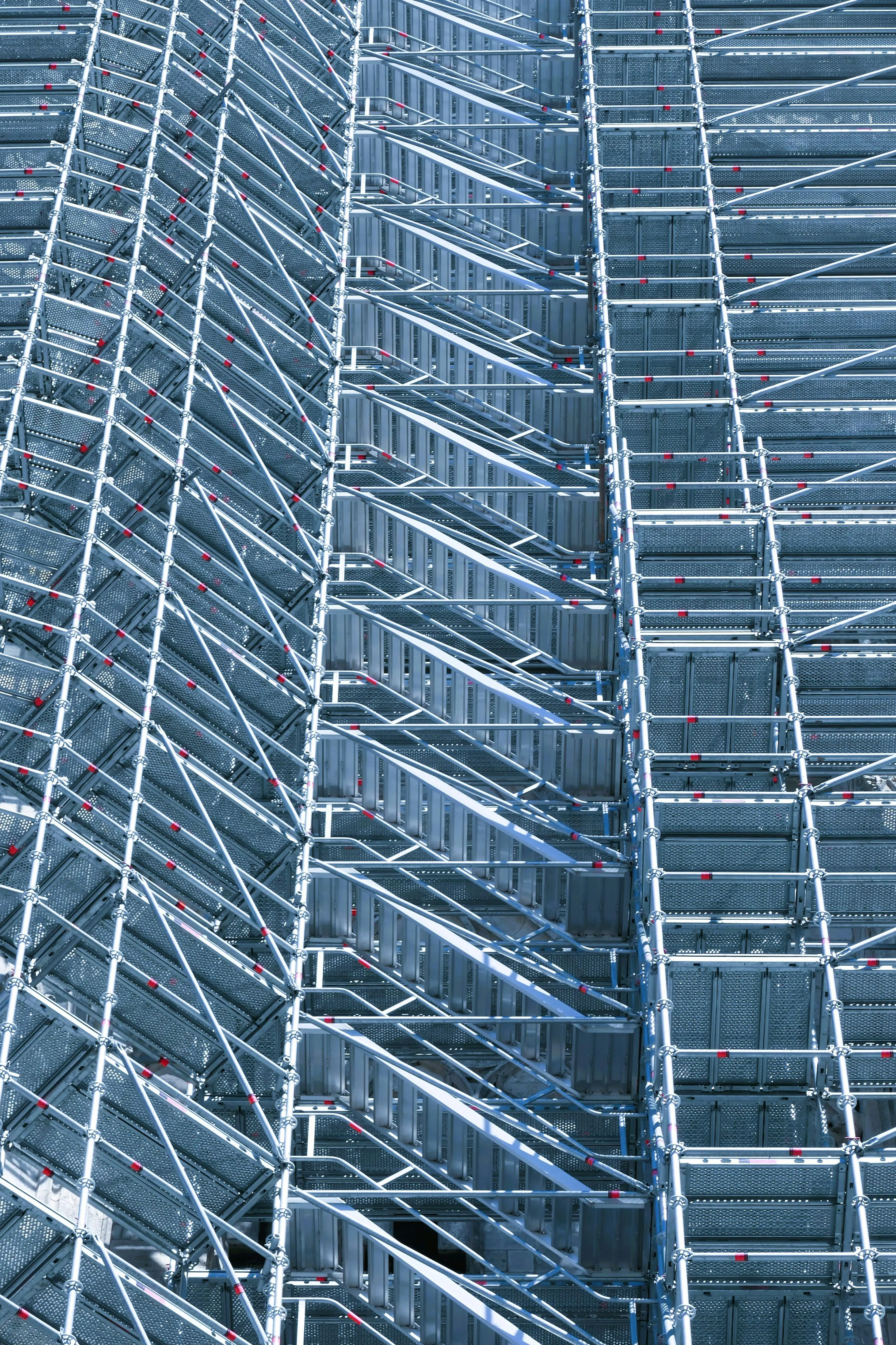 Modern Design Steel Frame Scaffold System for Building Construction Outdoor Warehouse Hotel-Traditional Ladder