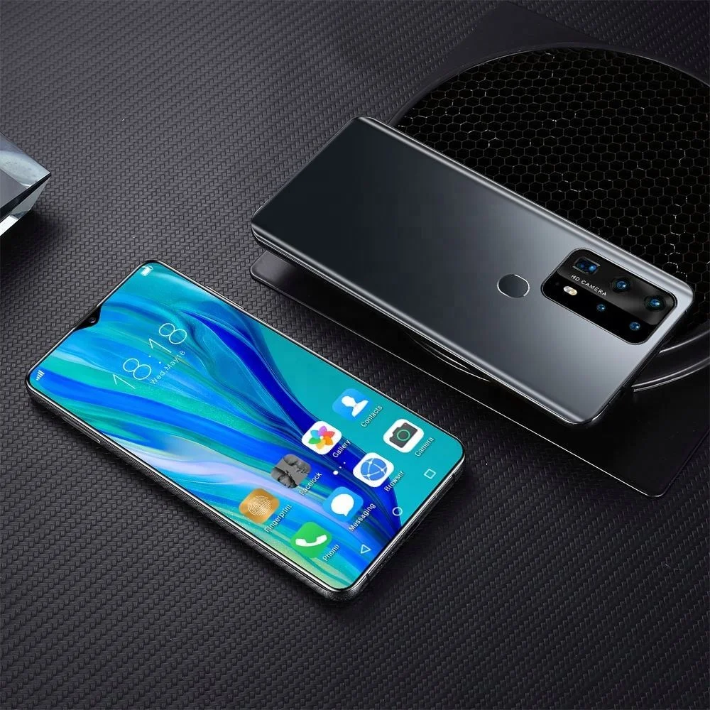 Buy mobiles phones online 6.8 inch Screen P40 Plus 12GB+512GB low price mini 4g mobile smart phone android