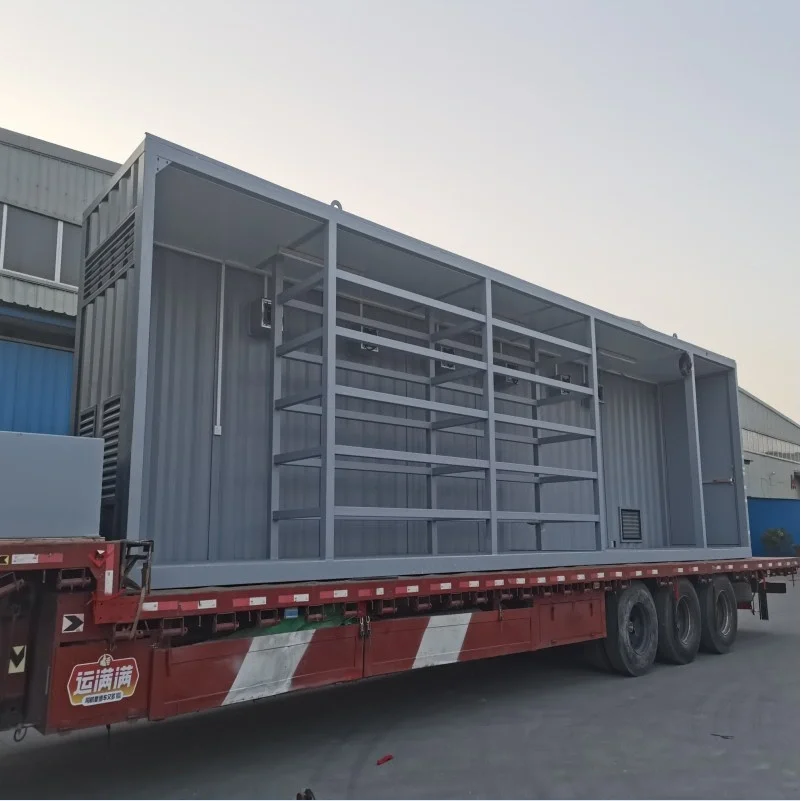 Integrated residential modular building container