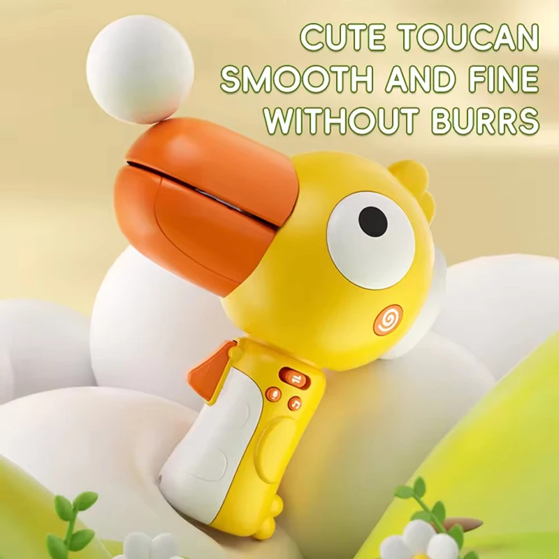 wholesale Novel Kids Megaphone electric toucan transducer loudspeaker voice changer microphone toys