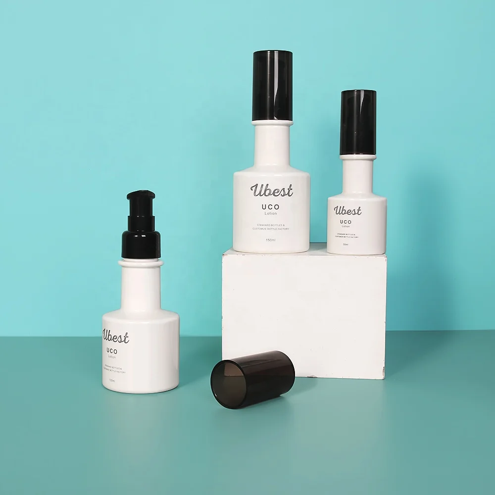 Luxury Long Nozzle Plastic Bottle for Shampoo Shower Gel Skin Lotion Container with Dispenser Pump