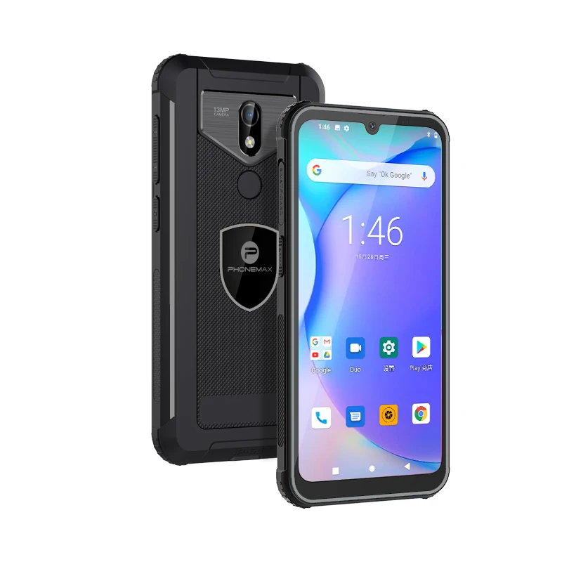 Wholesale Outdoor Rugged 5100mAh battery 4GB RAM 128GB Qcat-Core 6.1 inch Senior Smart Android 4G LTE Mobile Phone