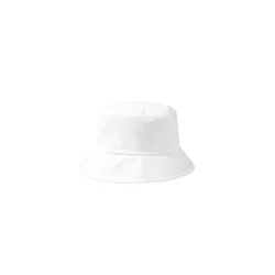 Ins Simple Top Quality Fisherman Hat For Women Men Reversible Plain Cotton Portable Sunscreen Sun Hat Bucket Hats