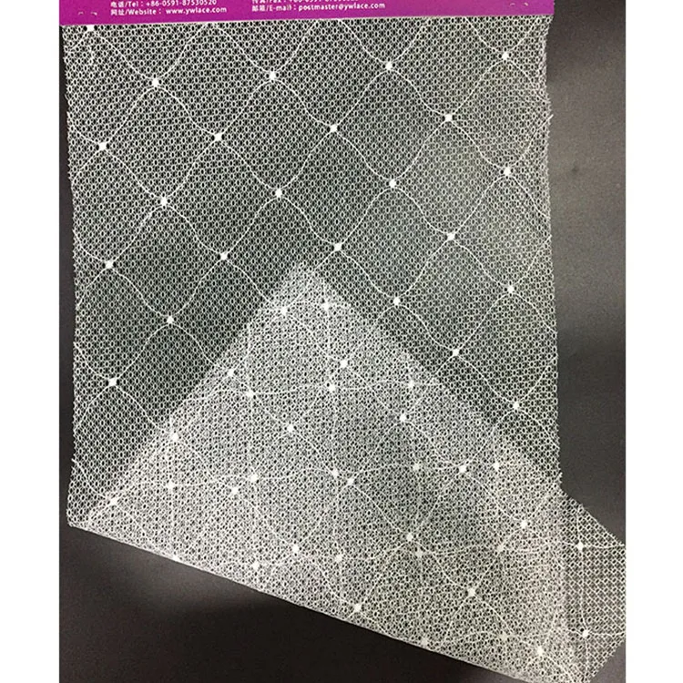 Сетчатая ткань из полиэстера и шелка