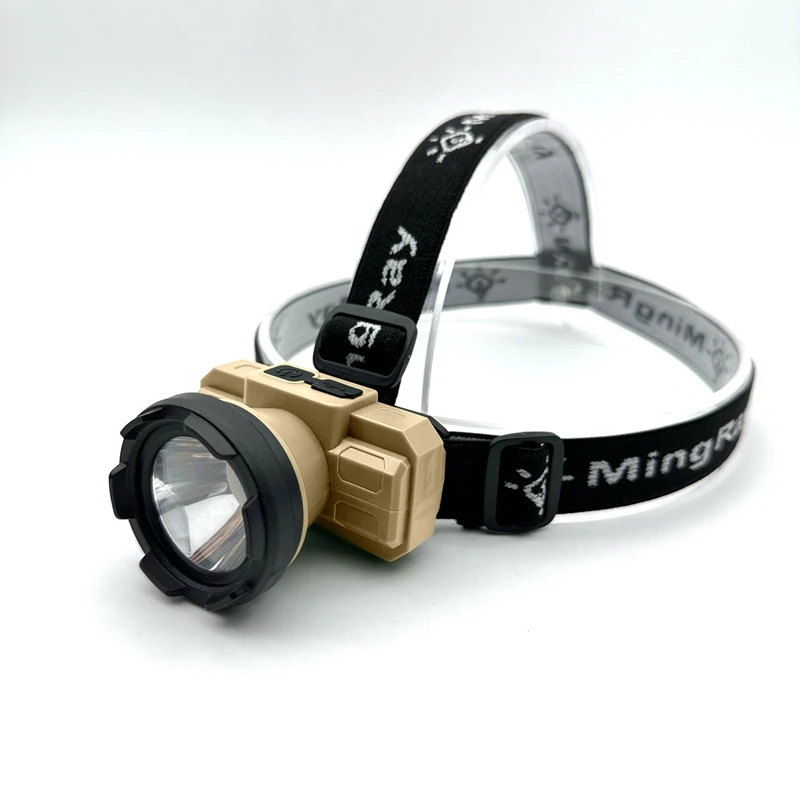 Mingray NEW LED Rechargeable Headlamp cheap price lithium included led headlight rechargeable ningbo factory promotional outlet