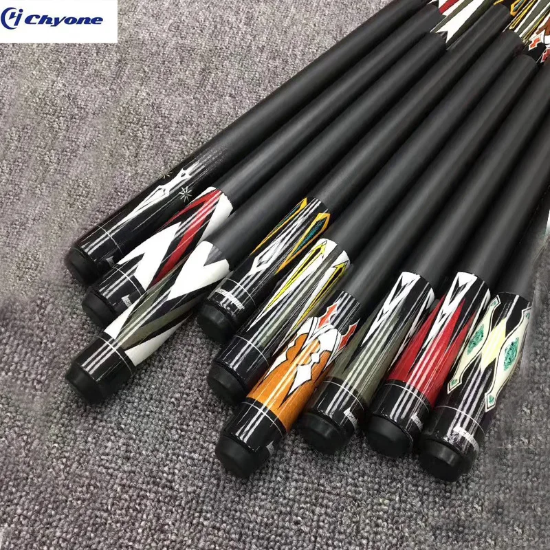 maple wood economical sticker pool cue