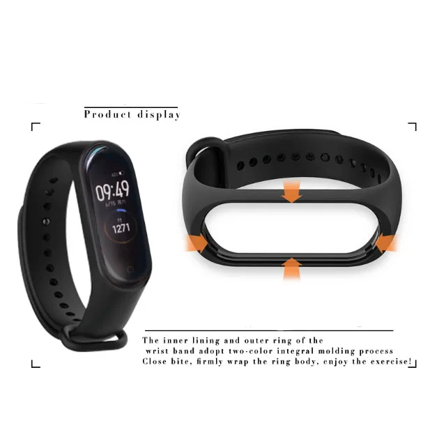 
16 colors Watch With interchangeable Smart Watch Band Strap For Xiaomi MI Band Smart Bracelet New Watch Strap Smart Accessories 