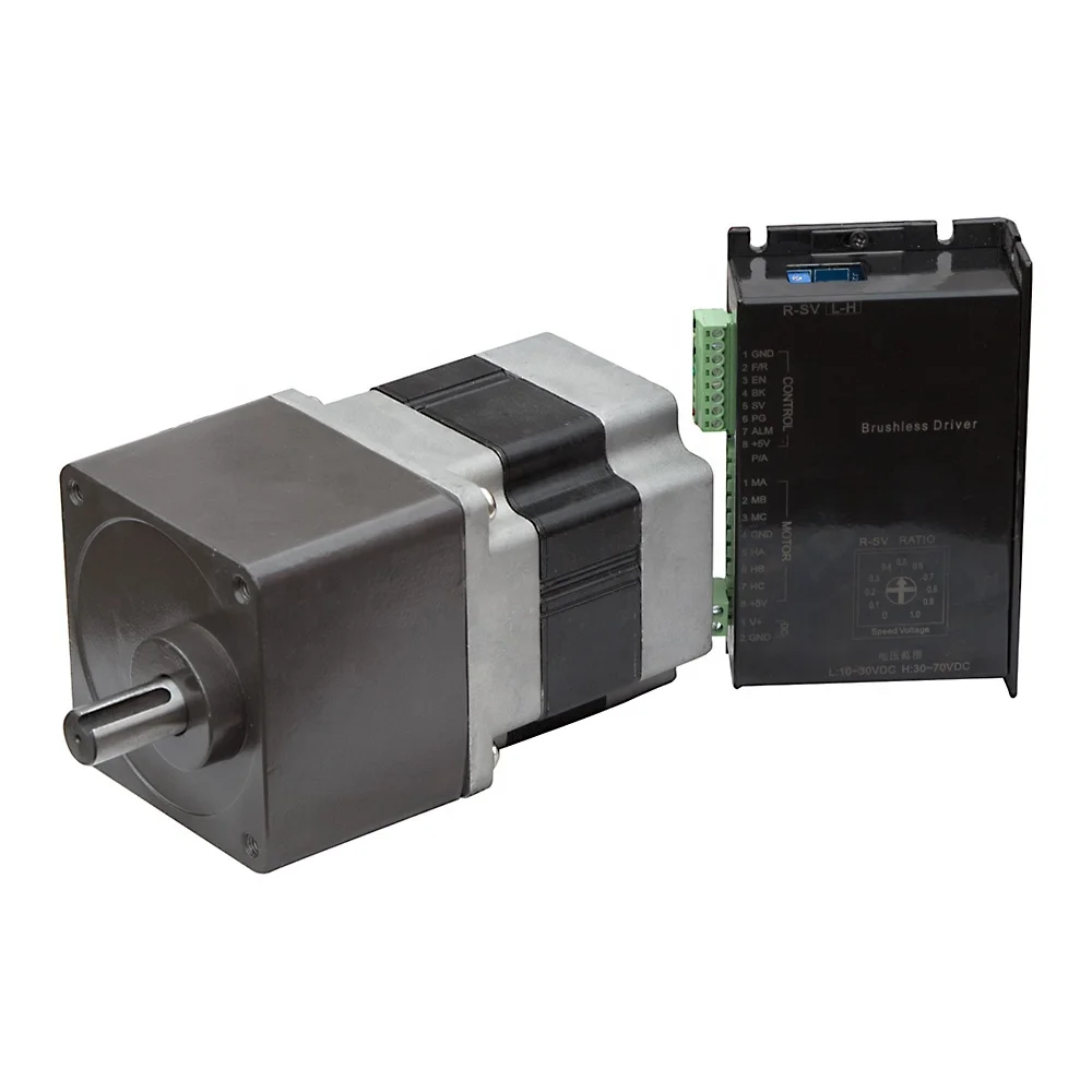 90ZWN84-2415/90JB50G1538 External driver Brushless DC Spur Gear Motor