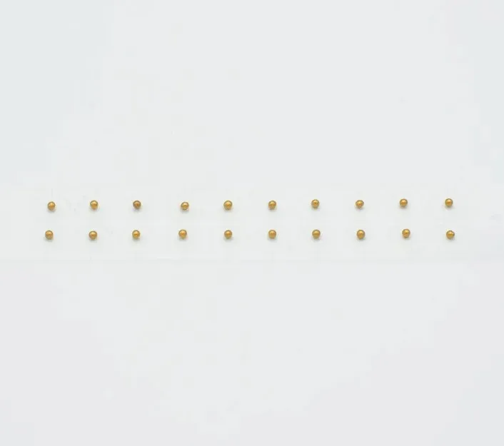 Cloud&Dragon 24Gold Ear Seeds For Acupuncture Therapy Chinese Ear Seeds For Acupuncture Treatment and Therapy With Clear Tape