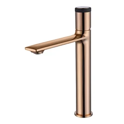 Copper Brushed Gold Gun Grey Nickel Wash Basin Faucet Water Mixer Tap Bathroom Basin Brush Gold Faucet