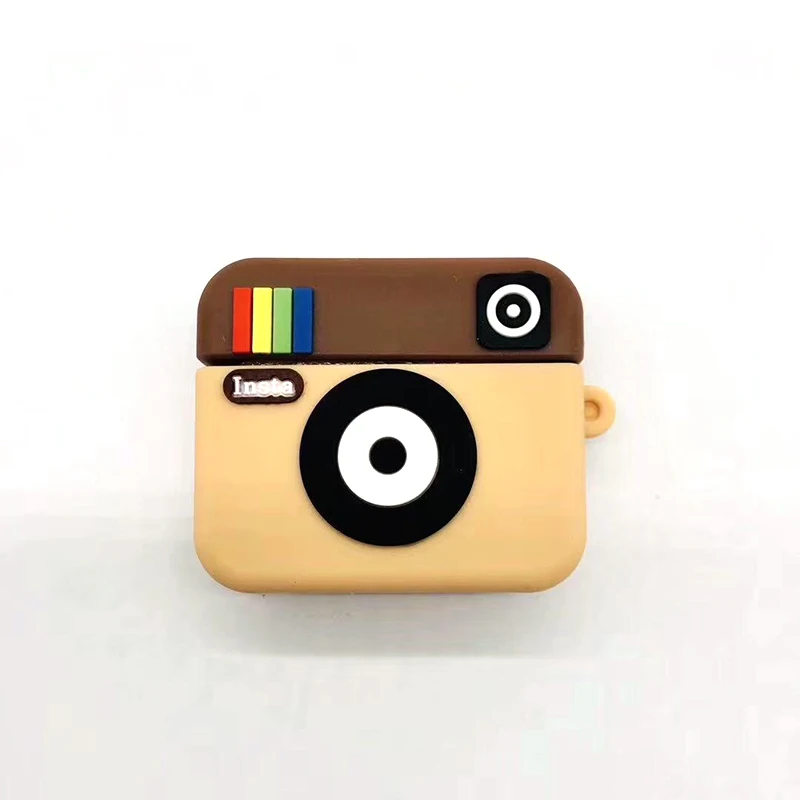 Cute Design Cartoon 3D Gift Silicone Anti-dust Protective Earphone  holder cases for earphone