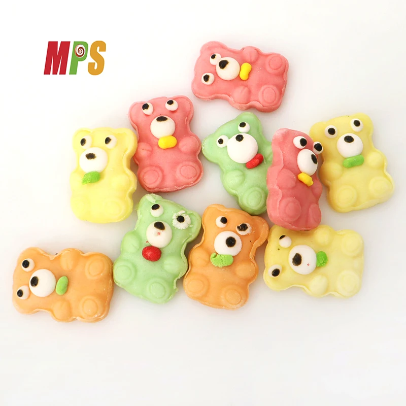 Приятная пузырьковая резинка со вкусом мандарина и арбуза