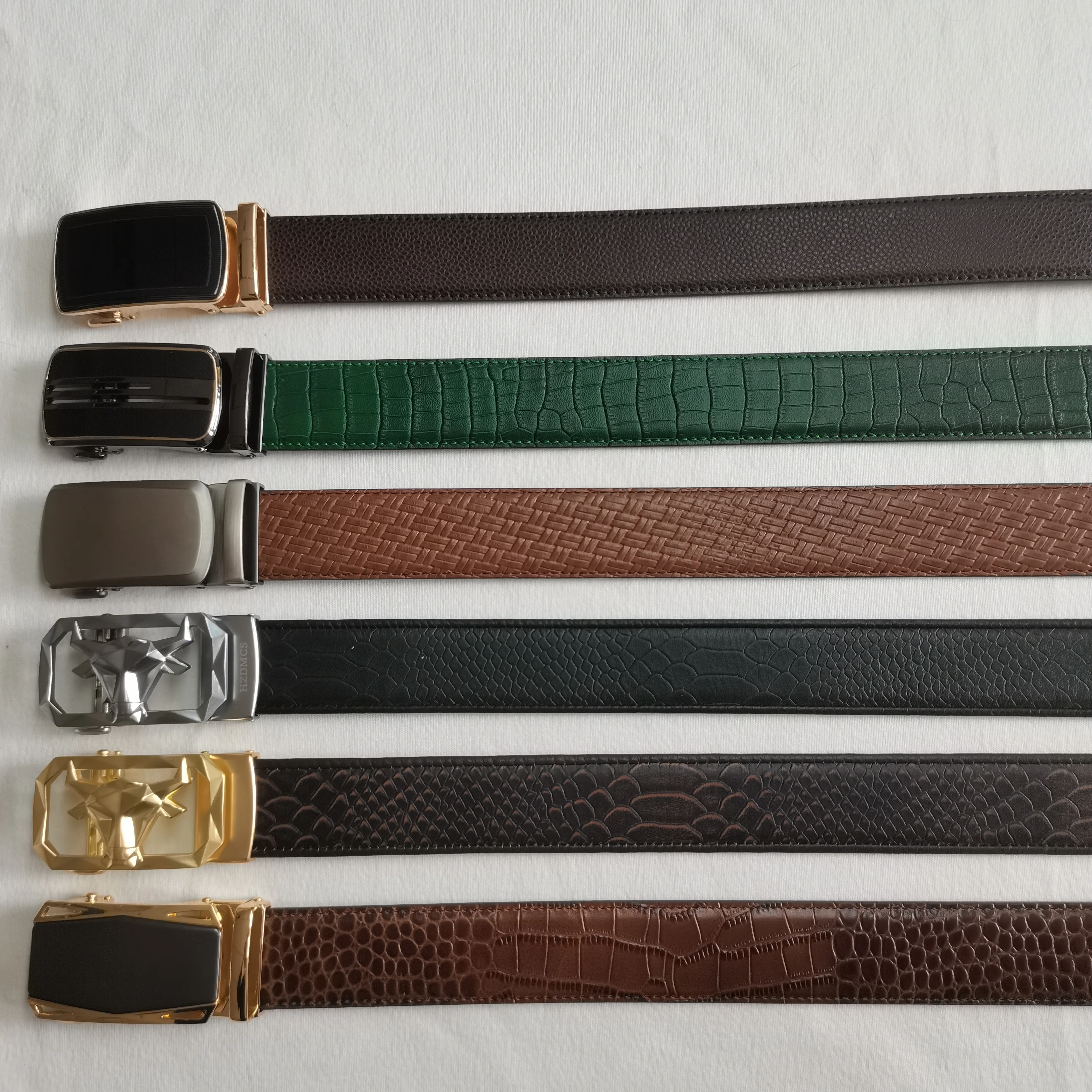 Genuine crocodile leather belts Alligator Leather Belt