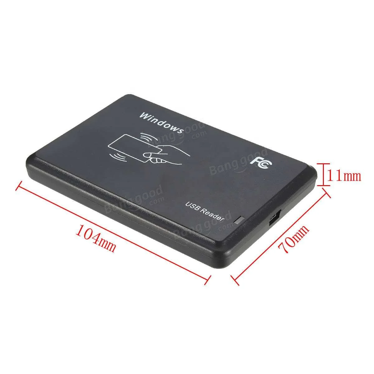13.56Mhz RFID Reader KRF-35 NFC Smart Card Reader Writer desktop RFID NFC reader USB