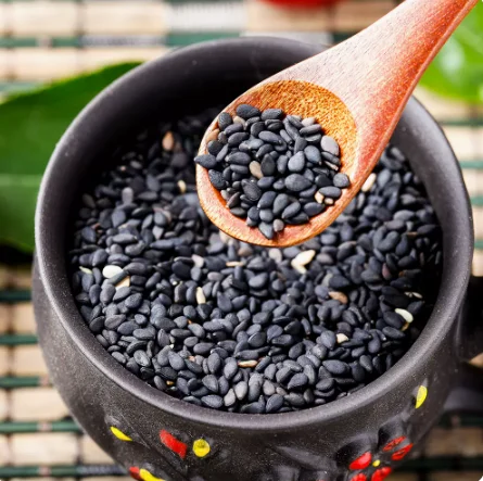 Bottle package black sesame for food