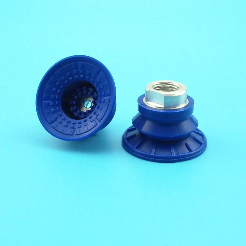 NBR Blue bellows vacuum suction cup SAB 30 NBR-60 G1/4-IG for steel plate
