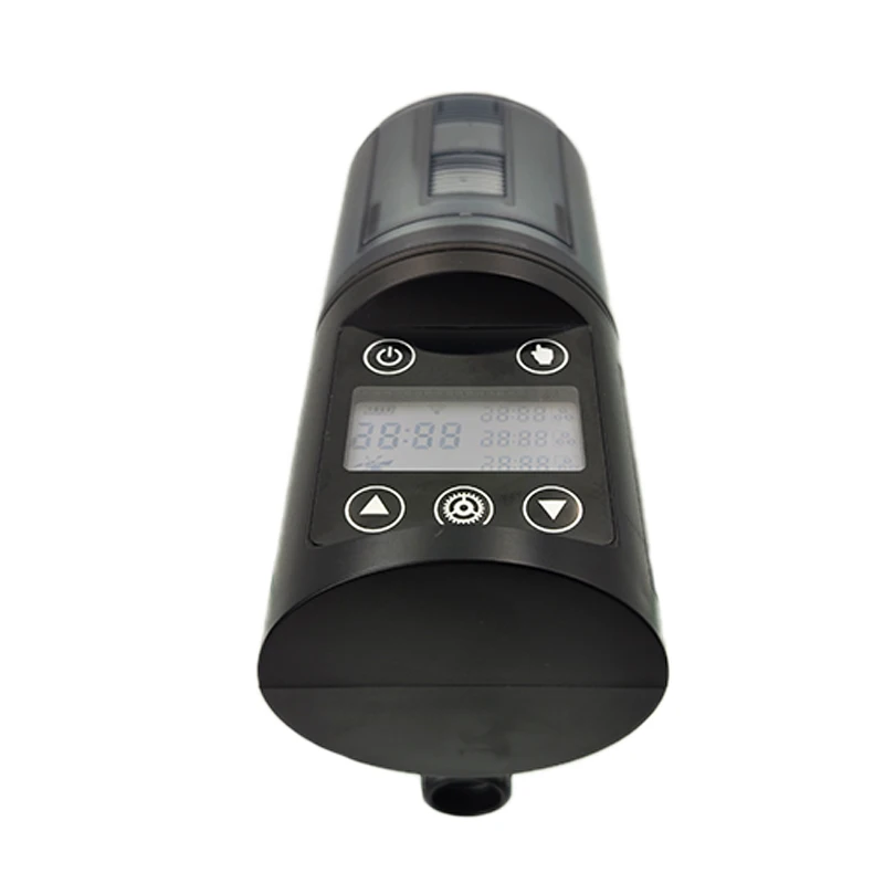 New Design Top Large Screen Dry Battery Automatic Fish Feeder