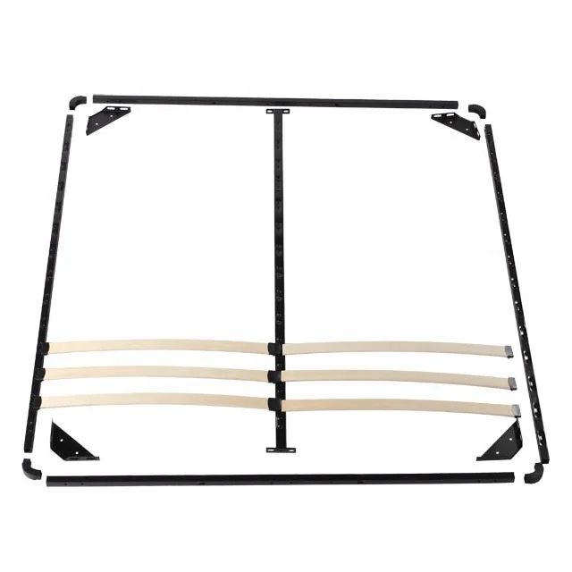 easy delivery knock down metal bed frame queen size