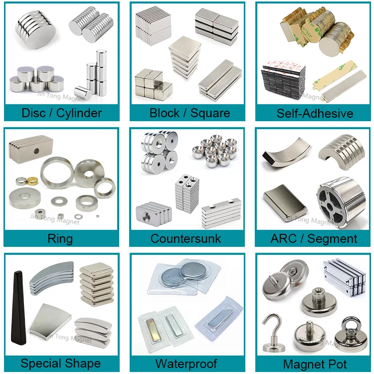 High Quality Neodymium Magnet N42 Custom Shape Neodymiummagnet Magnit