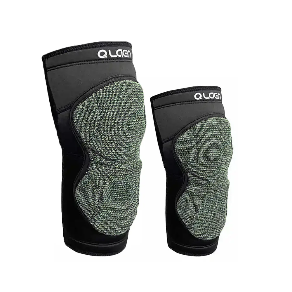 QLAEN Elastic Knee Pads EVA Compression Knee Pads Outdoor Sports Volleyball Basketball Knee Pads