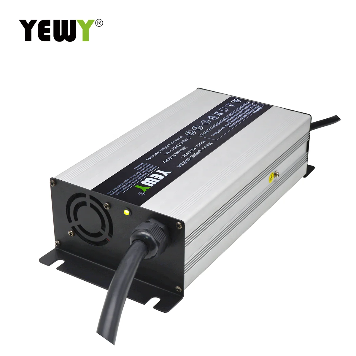 YEWY 24V 30Amp Smart Automatic Battery Charger Portable with XLR Connector for Car Boat Lawn Mower Marine Wheelchair Motorcycle