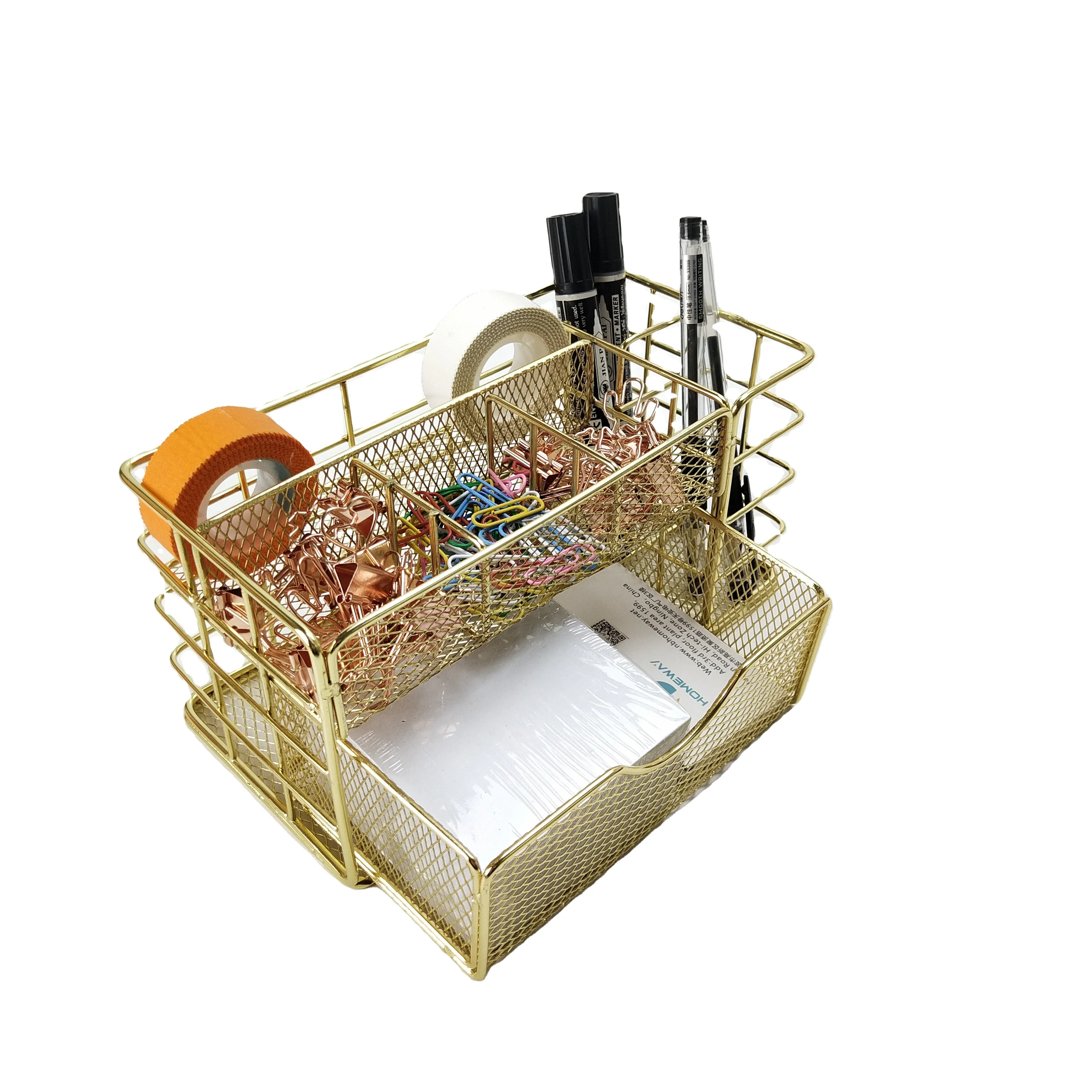 Home Office Desktop Accessories Multi-functional  Storage Container Pen Storage Holder Stationary Accessories Desk Organizer