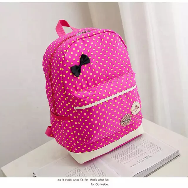 Waterproof Lightweight 3 Pcs School and Lunch Bag Set for Kids Sling Bag descendants Book Bag with Good Quality for Girls