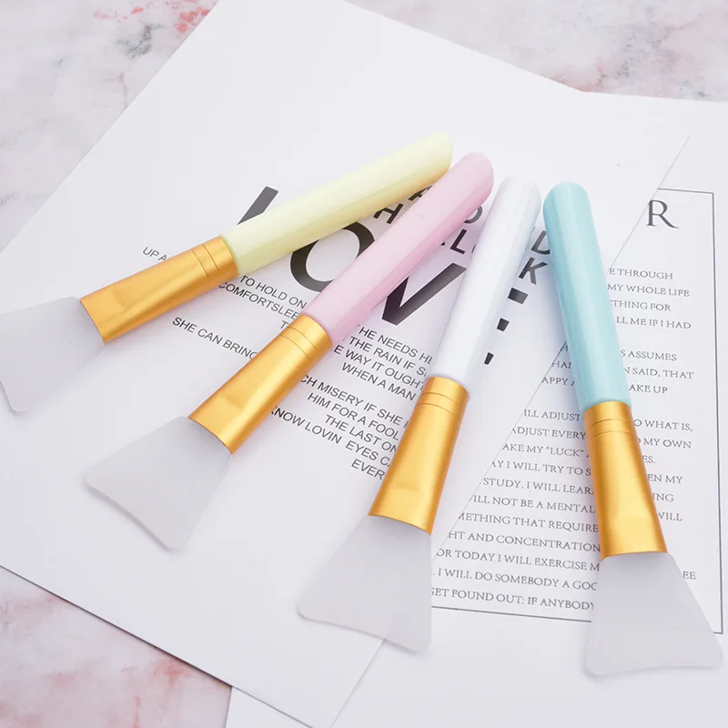 Mask Beauty Silicone Face Mask Brush Cosmetics Tools Applicator Silicon Facial Mask Clay Spatula Brush