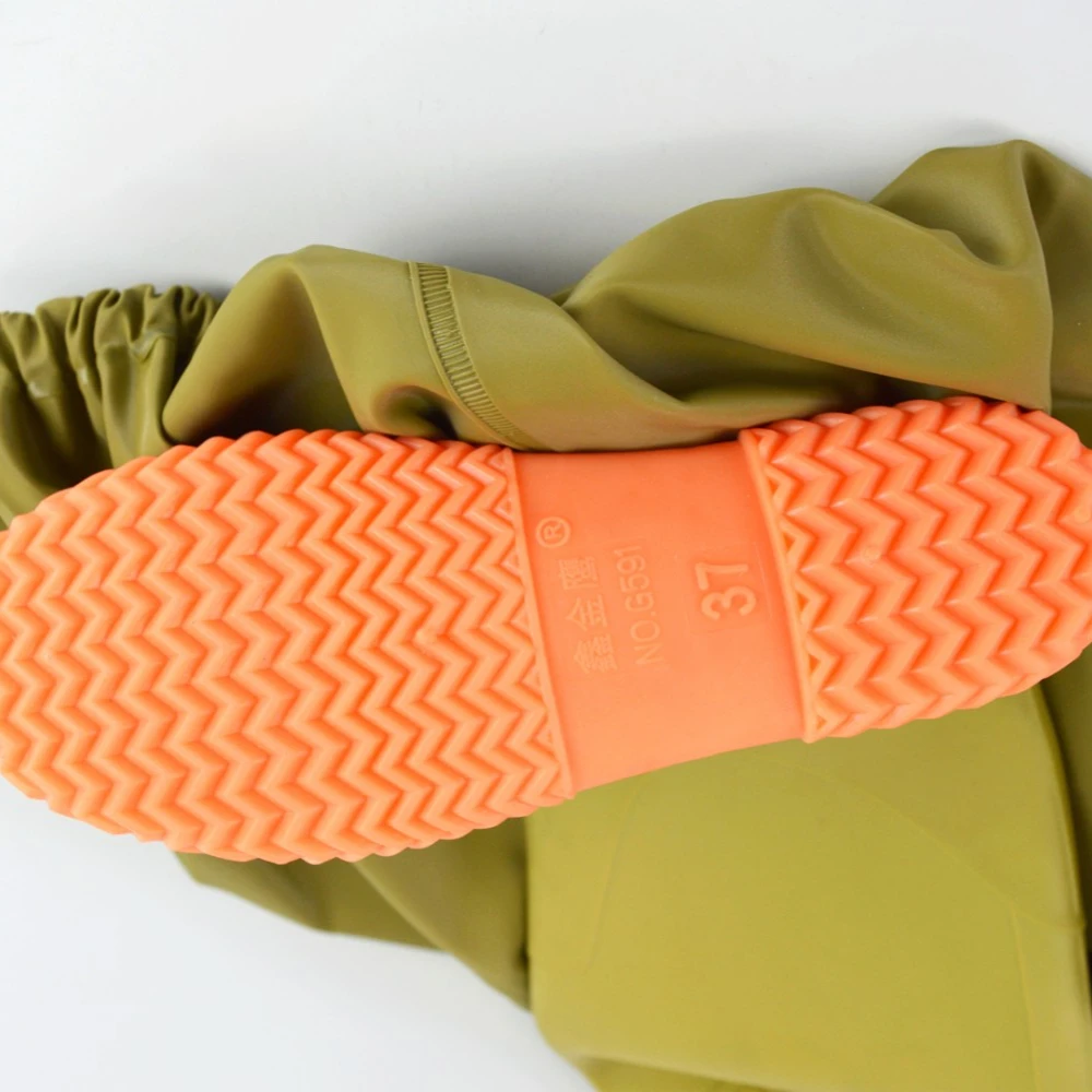 Yellow Fishing Waist Waders for Men with Boots 100% Waterproof Breathable Fishing Wader Four Seasons Shenying Working B1518Y