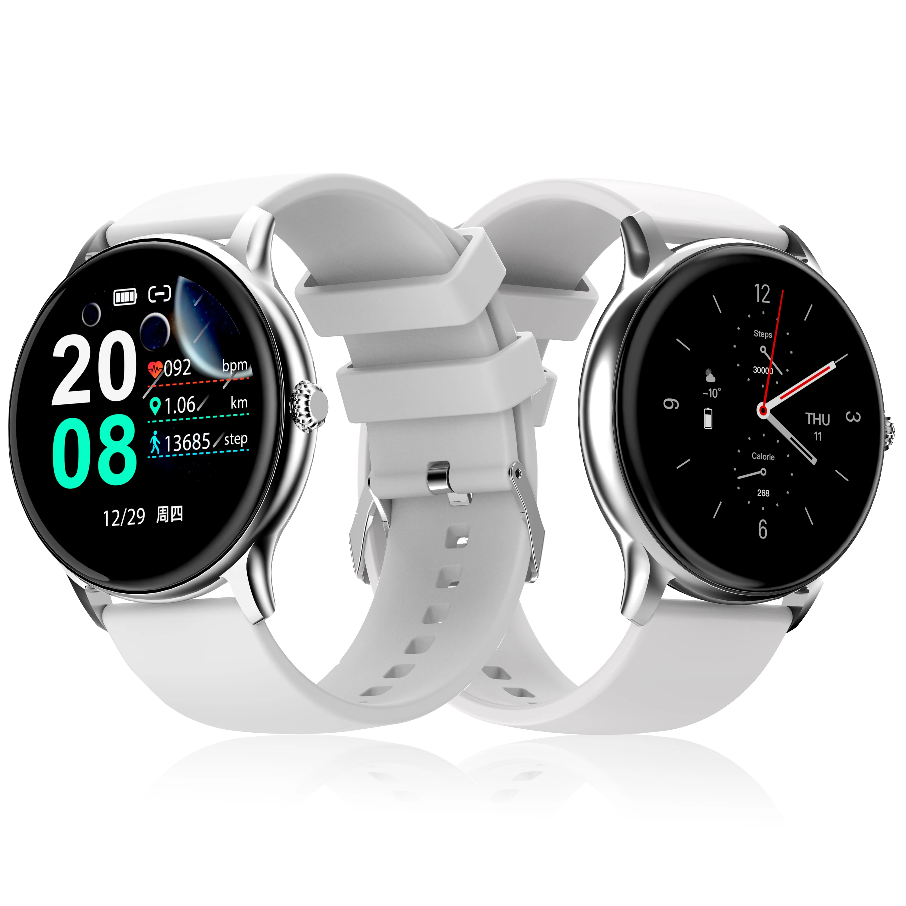 Stylish Wearable Devices Health Monitoring Wrist Watch Smart Watch Z12 Mobile Phone Sport Watch