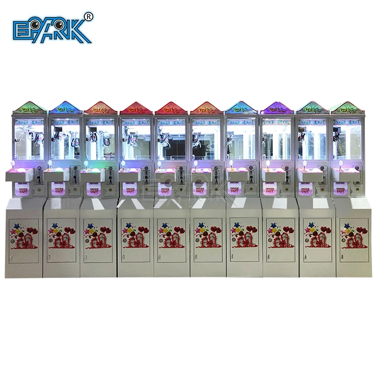Small Plush Toy Claw Crane Machine Coin Operated Claw Machine Mini Table Top Gift Vending Machine For Sale