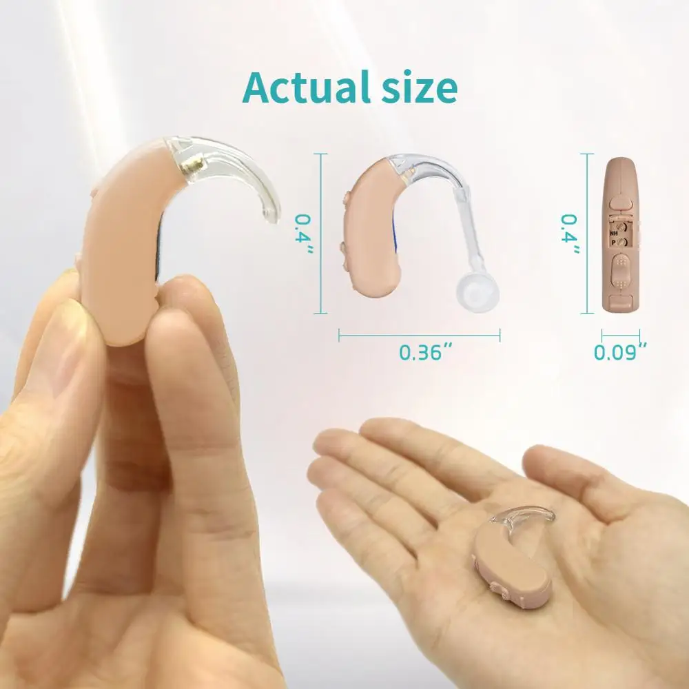 
Affordable BTE Hearing Amplifier Behind The Ear Hearing Aid Digital Hearing Amplifiers for the elderly 