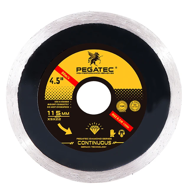 Granite Diamond Cutting Wheel for Marble Quartz, 5 Inch Fast Cutting Grinding Shaping Diamond Disc