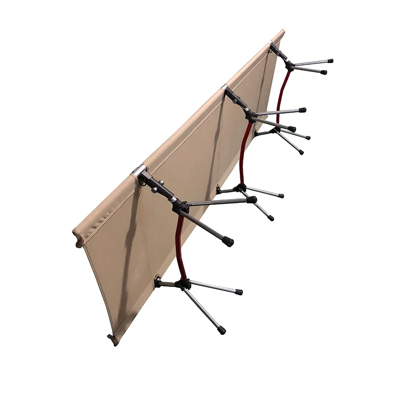 well-selling amazon in bulk heavy duty aluminum metal adjustable height frame  folding camping beach bed cot