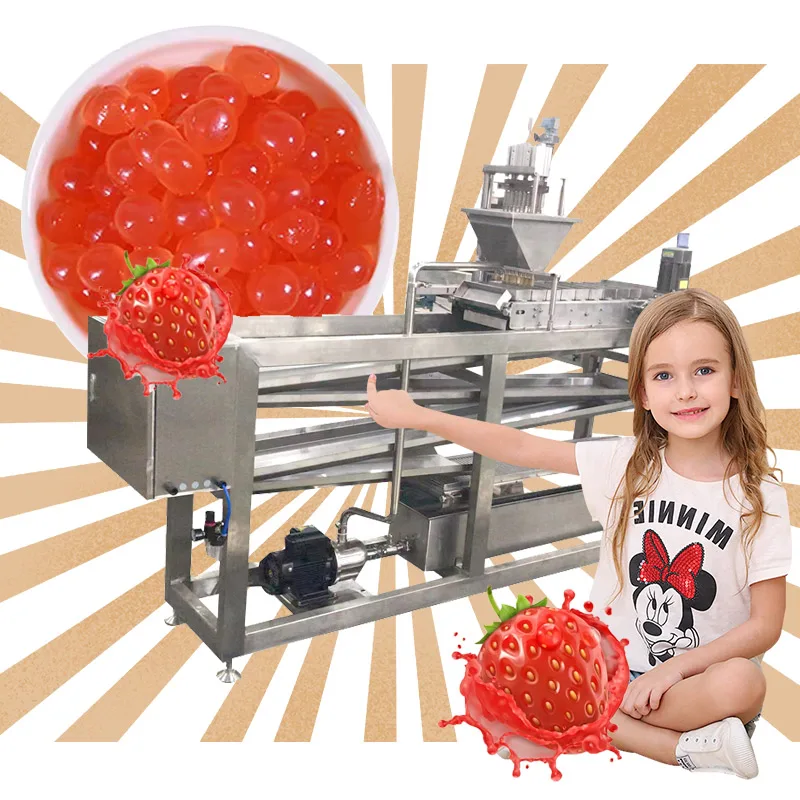 small full automatic popping boba popping boba machine popping pearls machine popping juice ball equipment for sale
